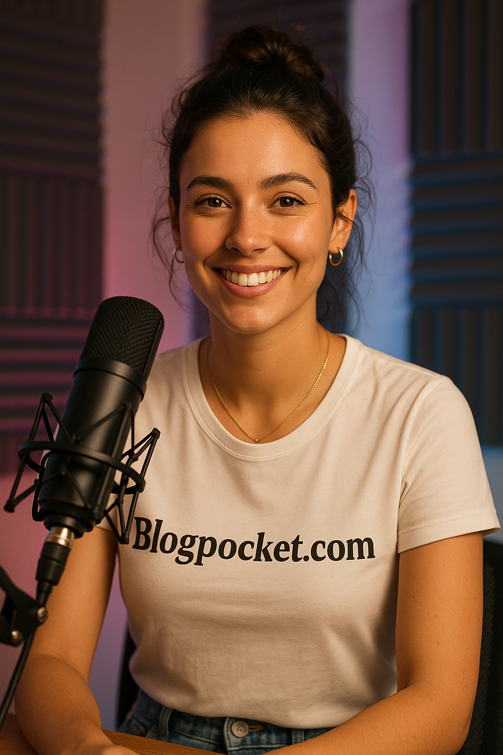 Imagen de Lucía 1.0, un avatar ficticio creado con ChatGPT