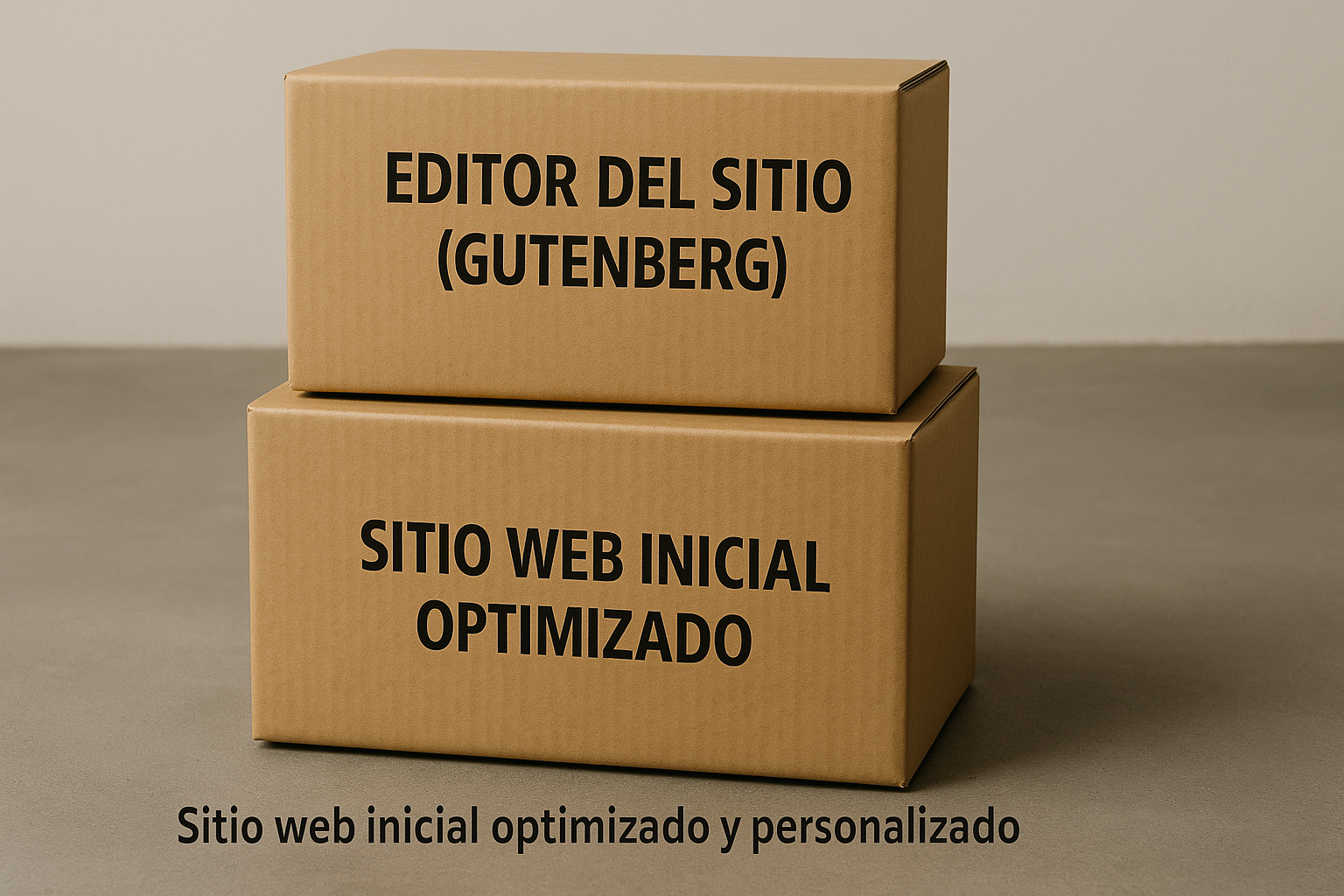 Metáfora de la personalización del sitio web inicial según el Método Blogpocket.